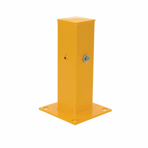 Vestil Manufacturing Corporation Universal Post, Steel, 18 In. H, Yellow GR-H2R-DI-TP18-YL